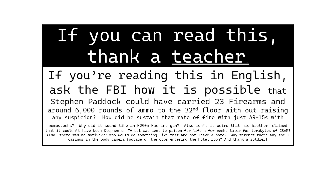 Thank a Soldier! v2 Vegas